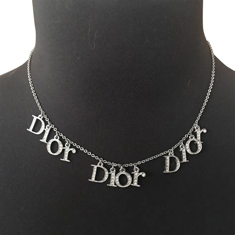 dior necklace women's|christian Dior necklaces for women.